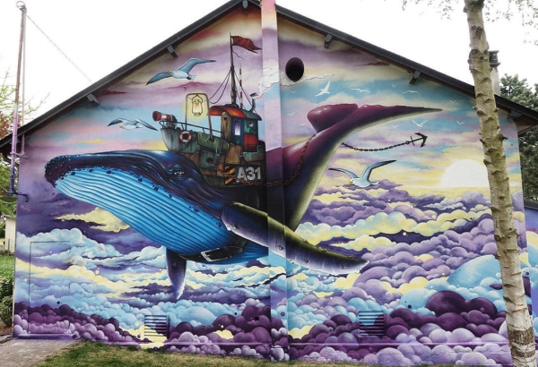 Граффити пейзаж