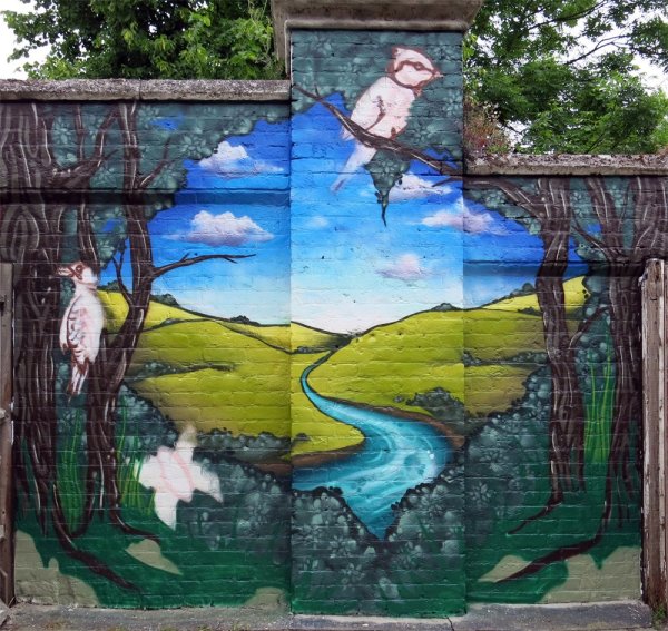 Мурал Квебек