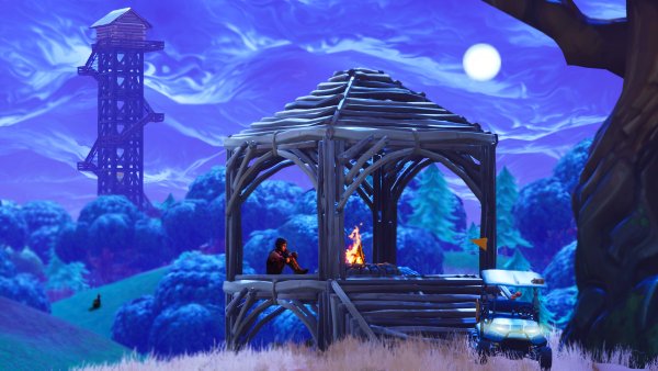 ФОРТНАЙТ лес