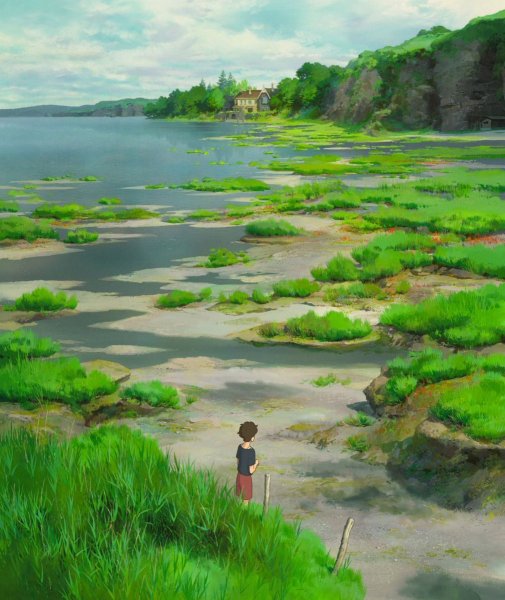 Природа из аниме Хаяо Миядзаки