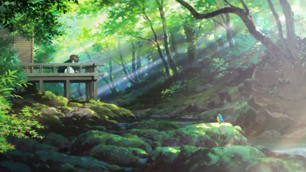 Аниме пейзажи Хаяо Миядзаки