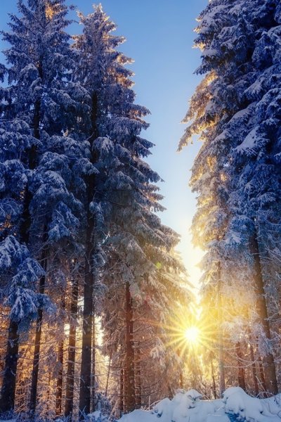 Озеро Морейн зимой