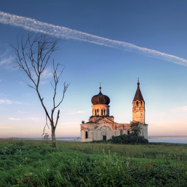 Покрова на Нерли закат