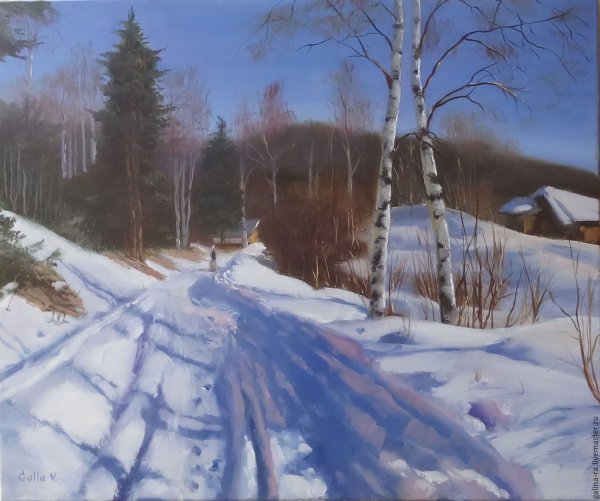 Бродский зимнее утро картина