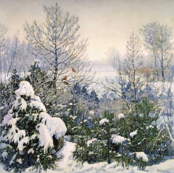 Исаак Израилевич Бродский. Поздняя осень.