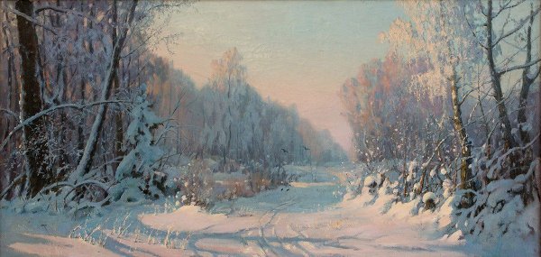 Лидия Исааковна Бродская морозное утро