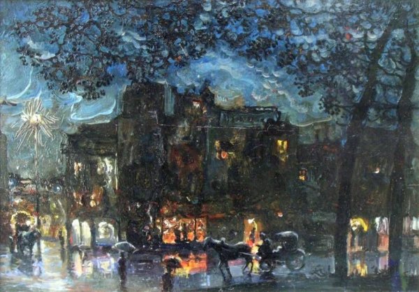 Константин Коровин. Зима, 1894