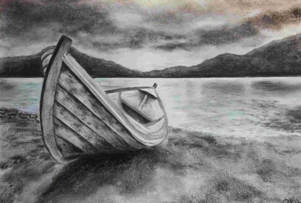 Море рисунок