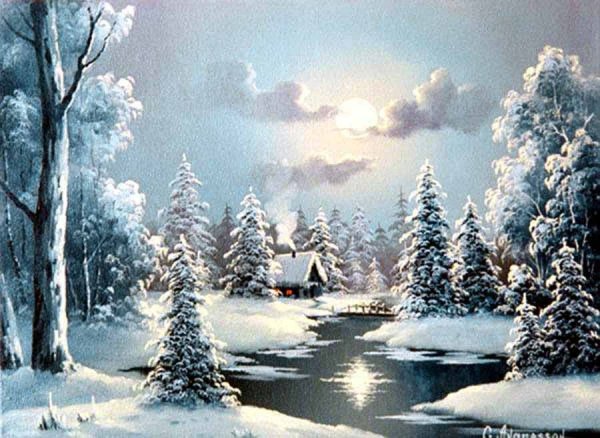 Григорий Аванесов зимние пейзажи