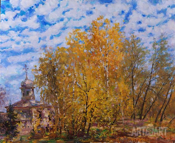 Художник Эдуард Панов картины с церквями