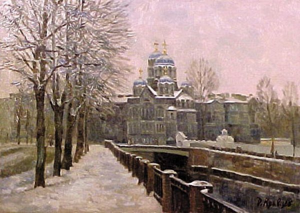 Левитан Церковь в Плесе