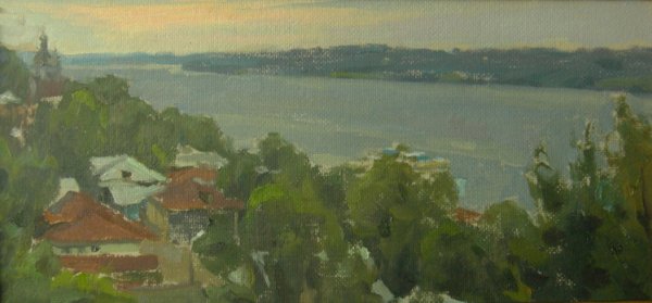 Исаак Левитан Церковь в Плёсе