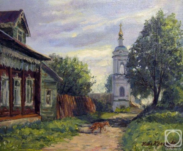 Картина Левитана часовня Плес