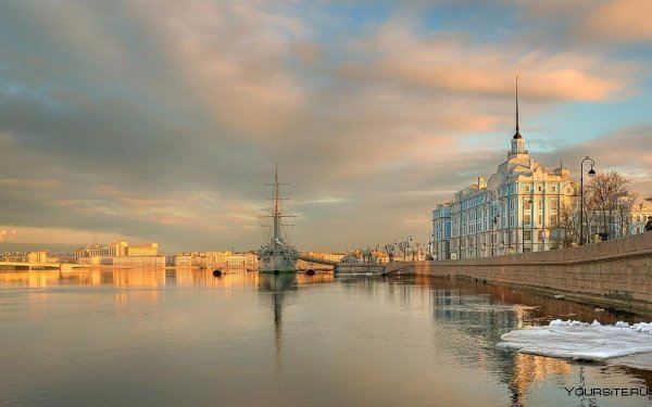 Пейзаж с Невы Санкт-Петербург