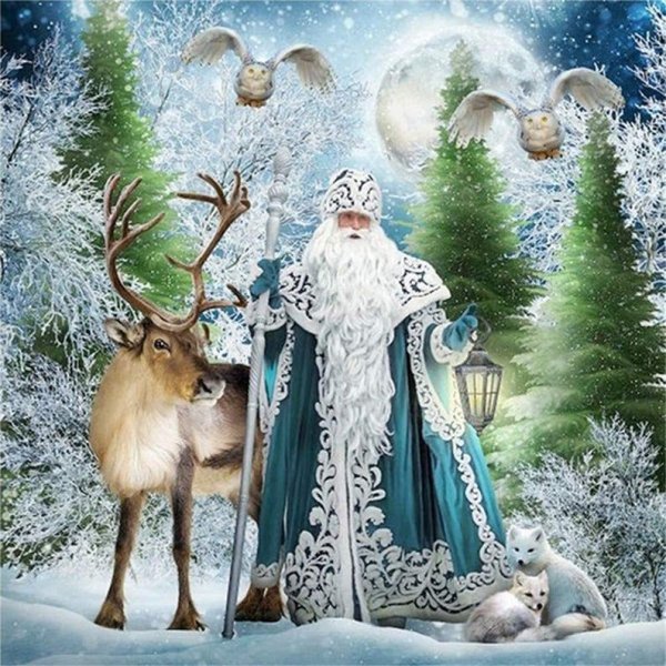 Сказочный новогодний лес