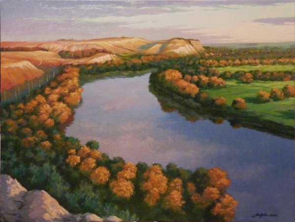 Донские пейзажи Геннадия Литвиненко