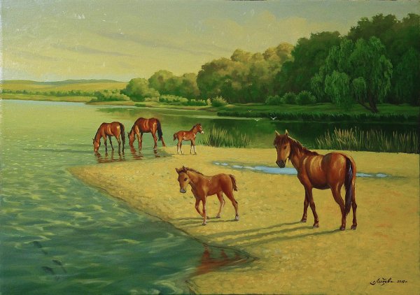 Пейзажи Литвиненко художник Геннадий Литвиненко Донские пейзажи