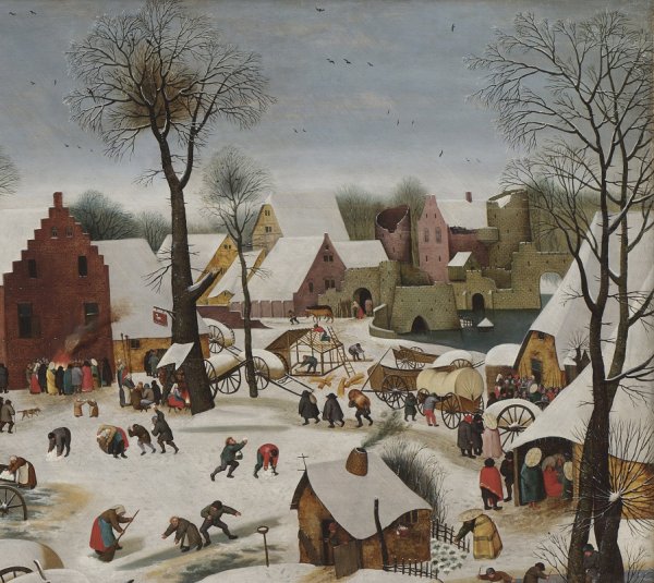 Питер брейгель старший зимний пейзаж