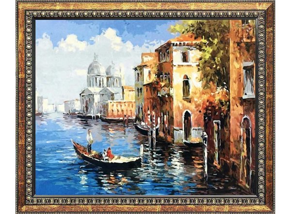 Алмазная мозаика Венеция 40х50