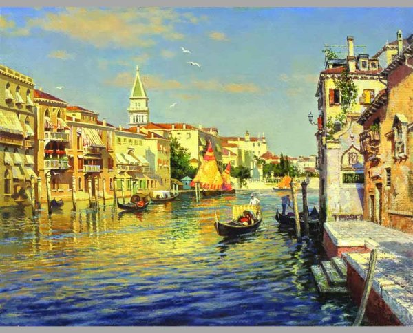Художник Сатаров Венеция