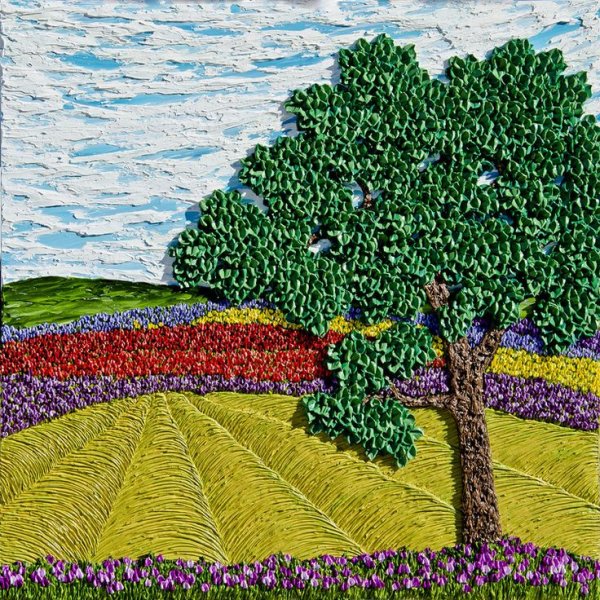 Пластилиновая живопись для детей