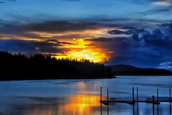 Пейзаж вечер