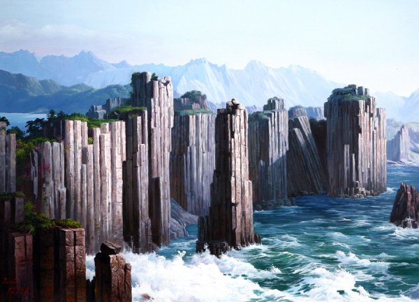 Художник канг Юнг Хо