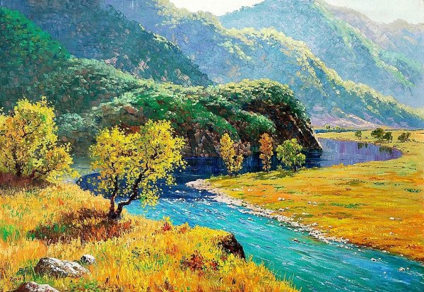 Япония дворец Сакура сад