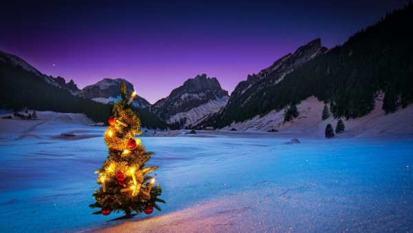 Новый год в горах