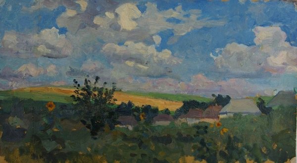 Казимир Малевич на Жатву Марфа и Ванька