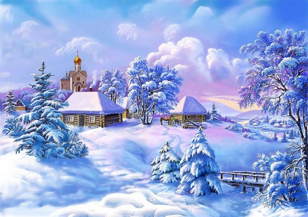 Художник Цыганов Виктор Захарович чарующие пейзажи