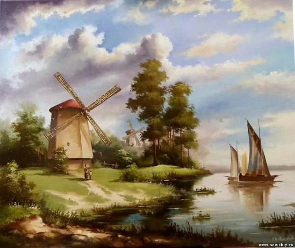 Г.Новицкий (голландские пейзажи