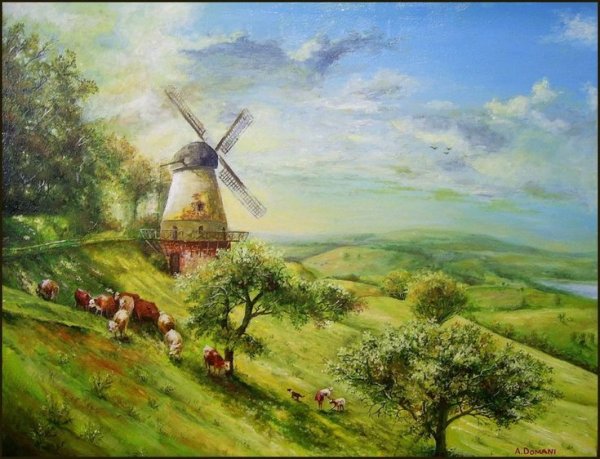 Андрей Доманин картины