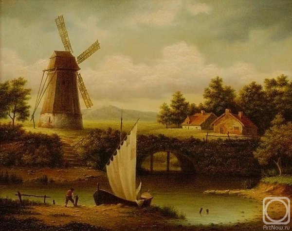 Айвазовский ветряная мельница