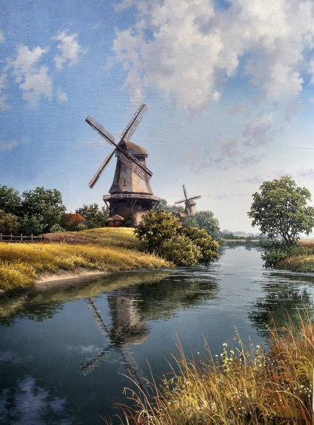 Писсарро ветряная мельница