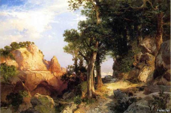 Картины пейзажи Томас Моран