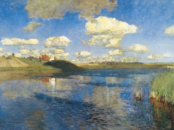 И. Левитан. Озеро. Русь. 1899-1900.