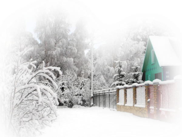 Новогодний пейзаж