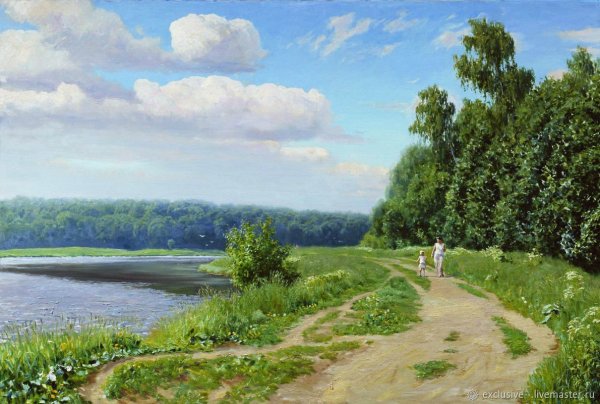 Ефим Ефимович летний пейзаж