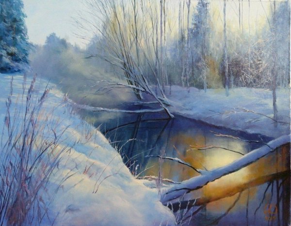 Картины пейзажи Леднев Александр