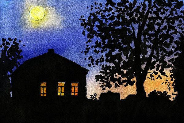 Пейзаж легкий