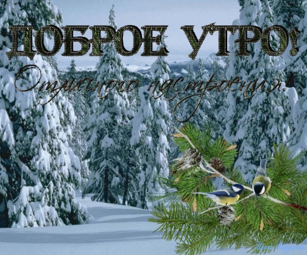 Доброе утро саснег ерями