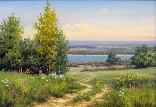 Щербаков Борис Валентинович «разнотравье Донское» 1974.