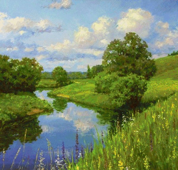 Художник Левина Виктория пейзажи