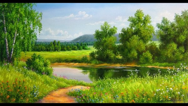 Пейзажи Самарской Елены