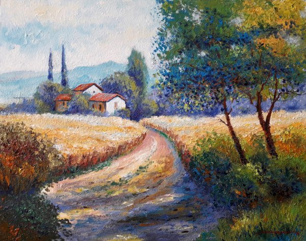 Французский Импрессионист Жан Марк Жаньячик