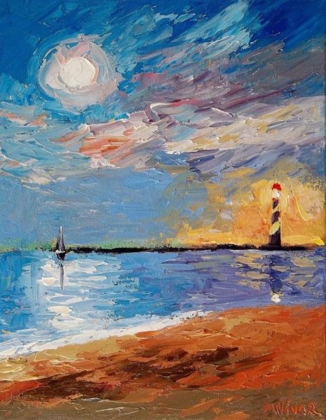 Эрин Хэнсон картины пейзажи