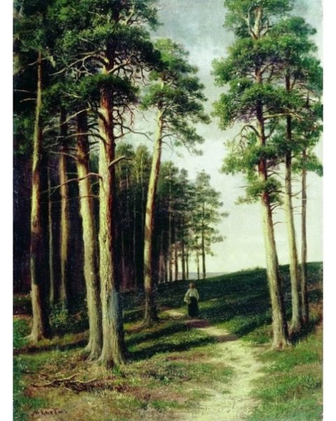 Тёмный лес Михаил Клодт