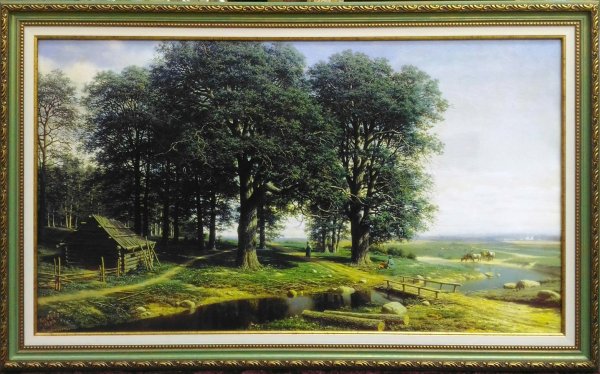 Художник Marek Szczepaniak Лесная тропа