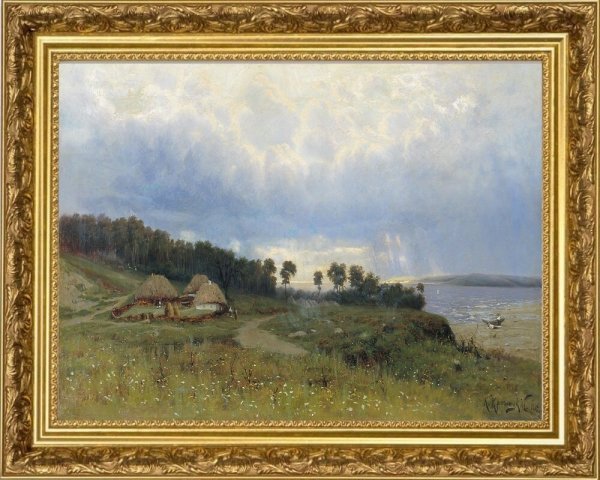 Гермашев Михаил Маркианович зимний пейзаж